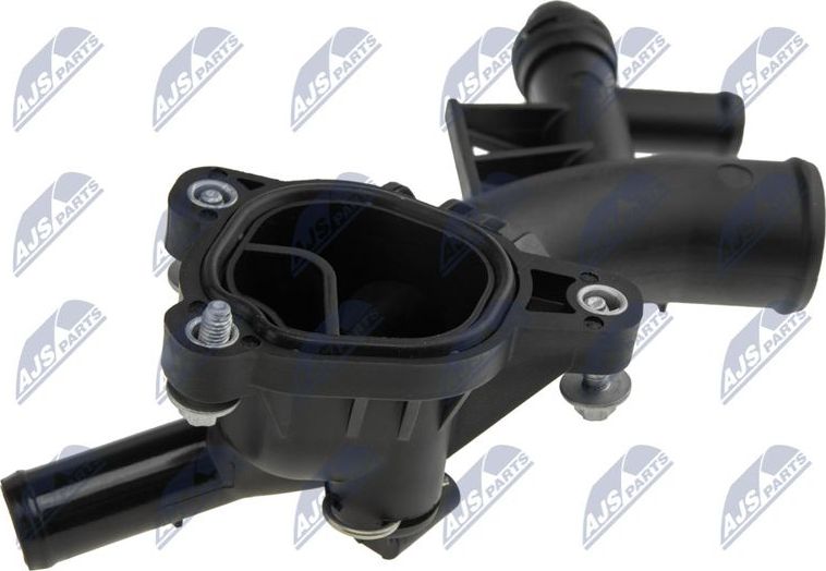 CTM-PL-017 NTY, Фланец системы охлаждения-, OPEL ENG 1.4 ASTRA J09-, CORSA D 12-, E 14-, INSIGNIA A  NTY. Артикул CTM-PL-017