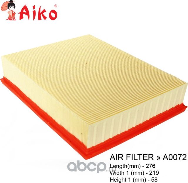 Фильтр воздушный VOLKSWAGEN Transporter (1990-2003) (074129620A) (Aiko). Артикул A0072
