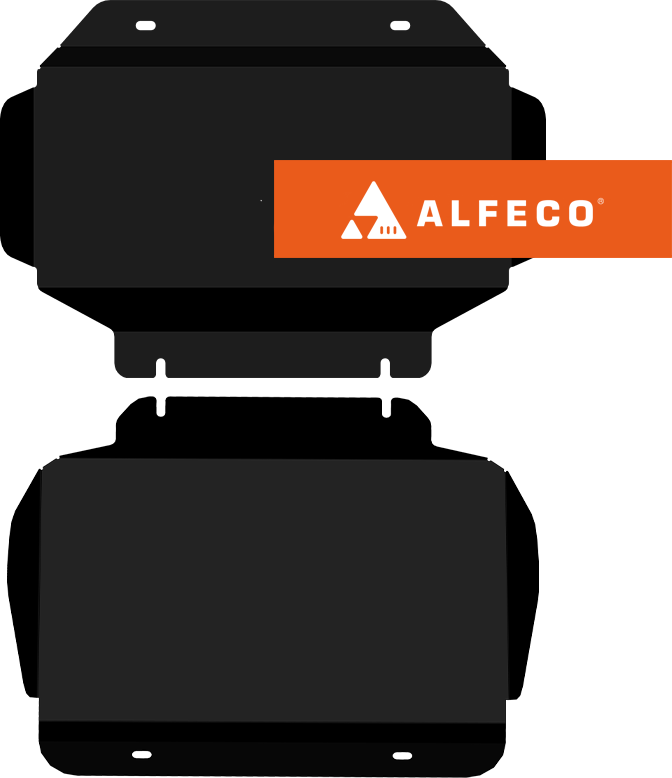 Защита Alfeco для картера Cadillac Escalade III 2006-2014. Артикул ALF.37.01