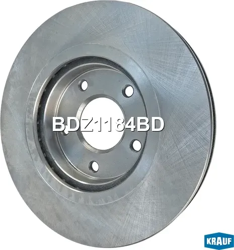 Диск тормозной (Krauf). Артикул BDZ1184BD