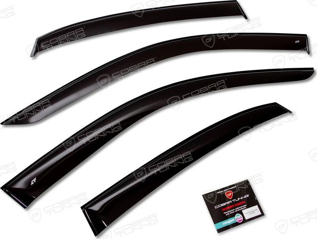 Дефлекторы Cobra Tuning для окон Toyota Mark II X100 седан 1996-2000. Артикул T26196