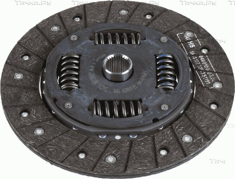 Диск сцепления SACHS для Volkswagen Corrado 1993-1995. Артикул 1862 265 031