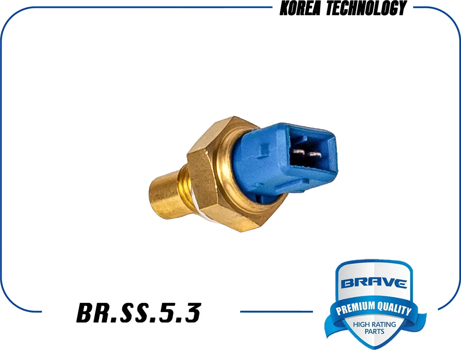 Датчик температуры охлаждающей жидкости (Brave). Артикул BR.SS.5.3