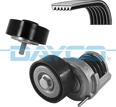 Приводной ремень поликлиновой с роликами (комплект) Dayco. Артикул KPV401