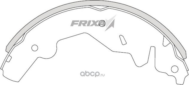 Колодки тормозные KIA Sportage (-99) задние барабанные (4шт.) FRIXA. Артикул FLK07