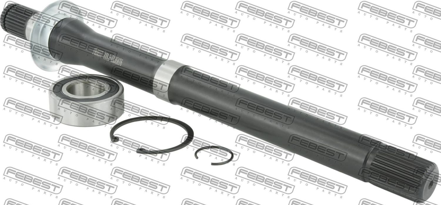 Полуось (привод в сборе, приводной вал) Febest. Артикул 1212-IX35AT6