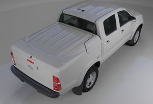 Крышка кузова АВС-Дизайн для Toyota Hilux Vigo 2012-2015. Под покраску. Артикул HTC.THI.01P