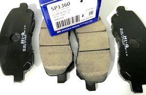 Тормозные колодки Sangsin Hi-Q передние для Mitsubishi Outlander III 2012-2025. Артикул SP1360