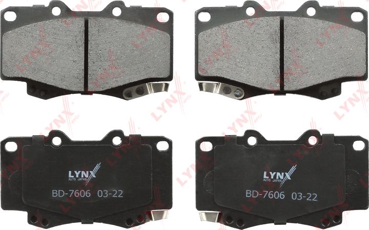 Тормозные колодки LYNXauto. Артикул BD-7606
