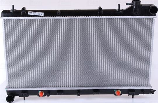 Радиатор охлаждения двигателя Nissens. Артикул 67705A
