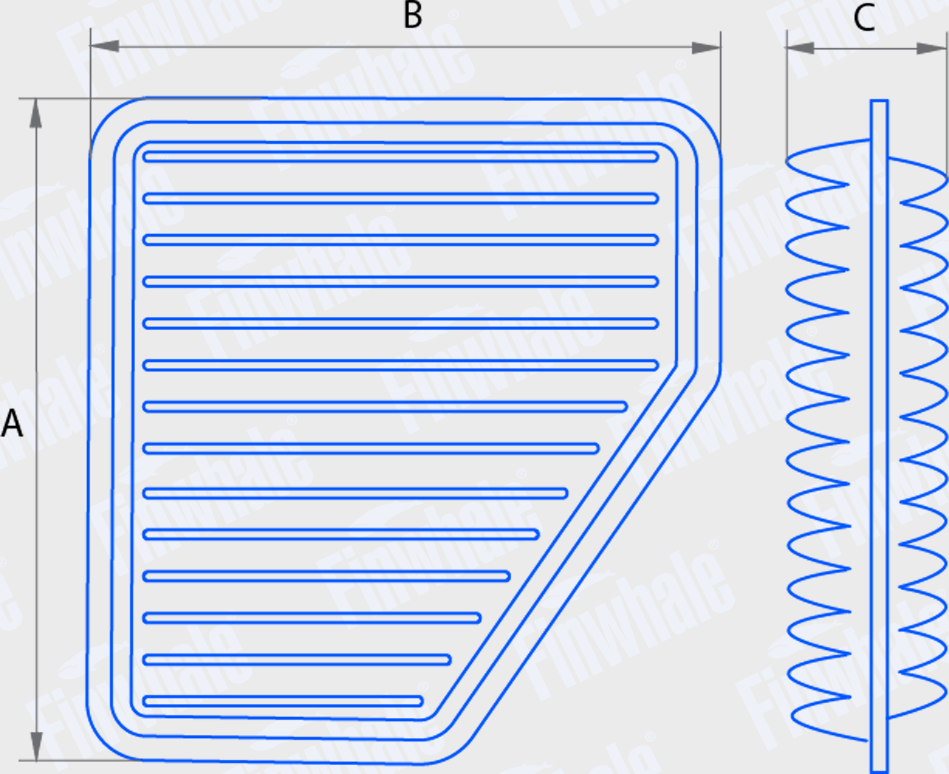 Воздушный фильтр Finwhale для Chery Bonus (A13) 2006-2014. Артикул AF926