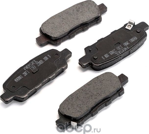 Колодки тормозные задние (Absel). Артикул NS420001
