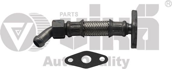 Патрубок интеркулера Vika для Volkswagen Golf VI 2007-2009. Артикул 11451810001
