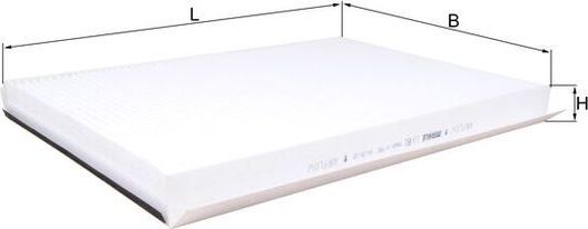 Салонный фильтр Mahle. Артикул LA 81