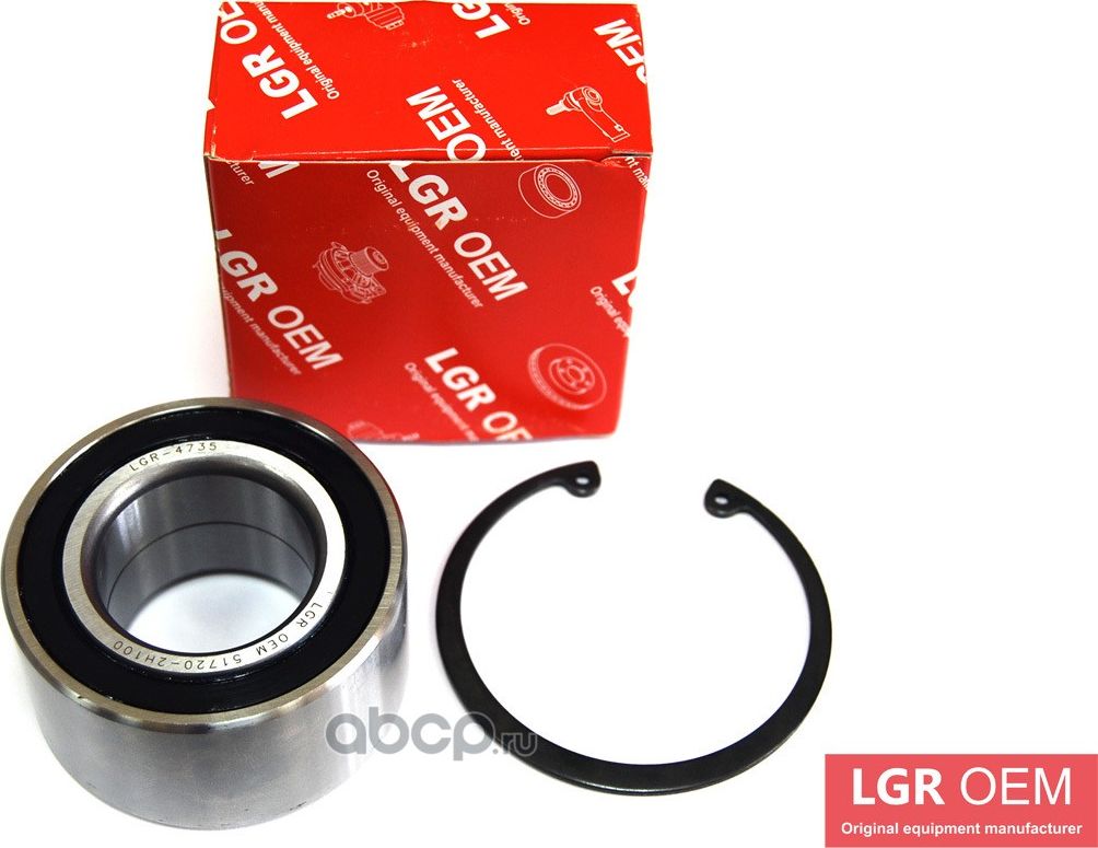 Подшипник ступицы (перед.) LGR-OEM LGR-4735 (517202H000) для а/м HYUNDAI, KIA HY LGR. Артикул LGR4735