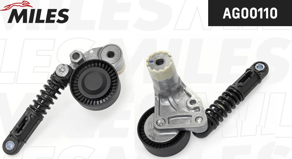 Натяжной ролик (натяжитель) приводного ремня Miles. Артикул AG00110