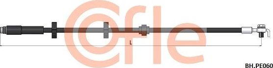 Тормозной шланг Cofle. Артикул 92.BH.PE060