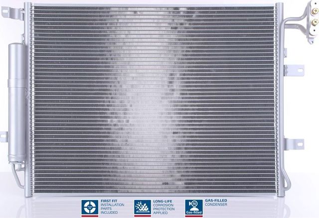 Радиатор кондиционера (конденсатор) Nissens (алюминий) для Land Rover Range Rover III 2010-2012. Артикул 940482