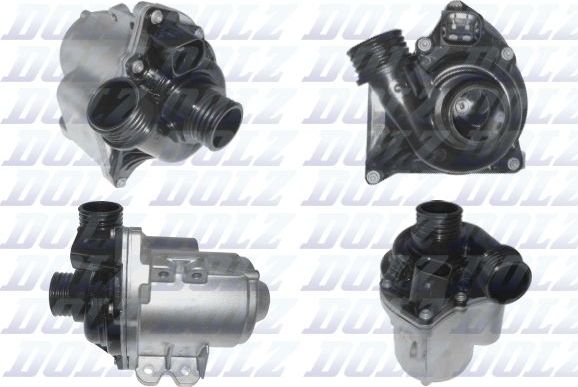 Помпа (водяной насос) Dolz для BMW 6 III (F06/F13/F12) 2011-2018. Артикул B241