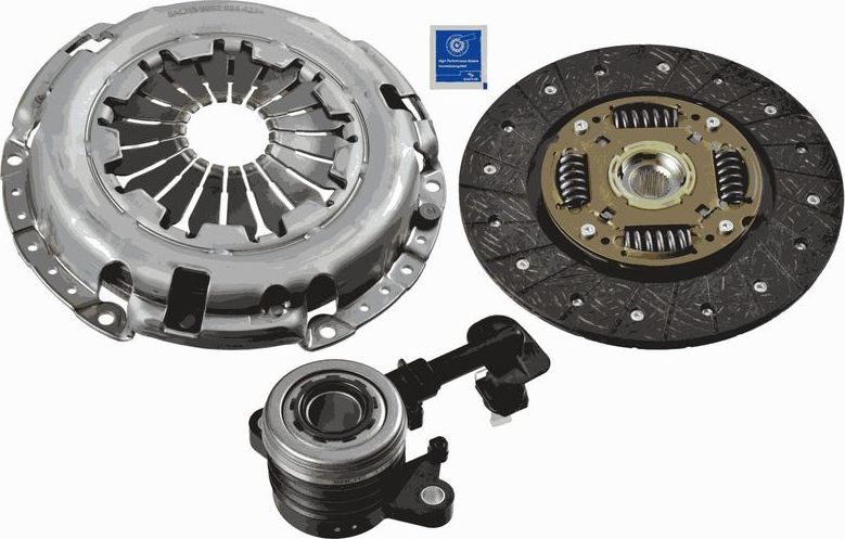 Сцепление (комплект) SACHS Kit plus CSC. Артикул 3000 990 355