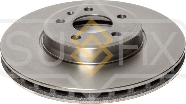 Диск тормозной передний правый/левый AUDI A4/A5 (Sufix). Артикул FX1121