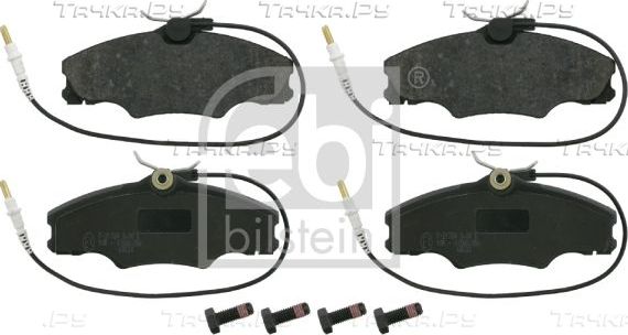Тормозные колодки Febi Bilstein. Артикул 16221