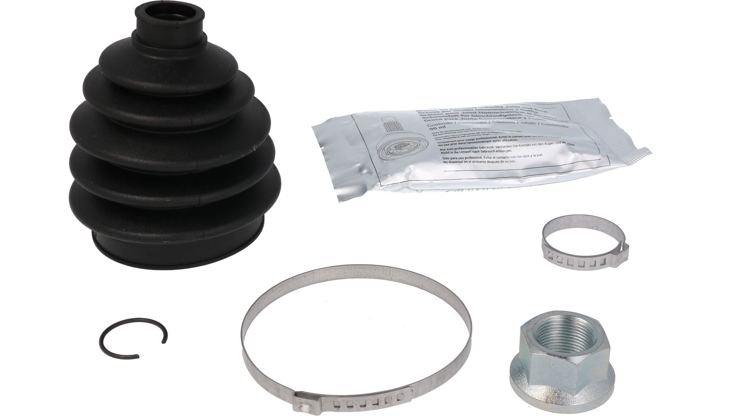 Пыльник шруса (комплект) Metelli (резина). Артикул 13-0562