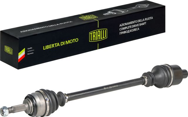 Полуось (привод в сборе, приводной вал) Trialli передняя правая для Renault Logan I 2004-2015. Артикул AR 095151