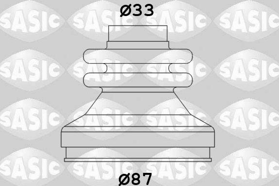 Пыльник ШРУСа внутренний Sasic. Артикул 2873783