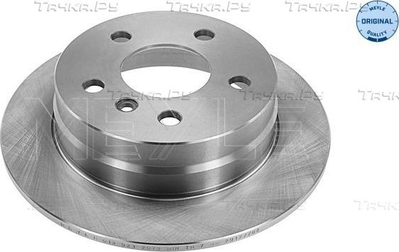 Тормозной диск Meyle Original. Артикул 015 523 0027