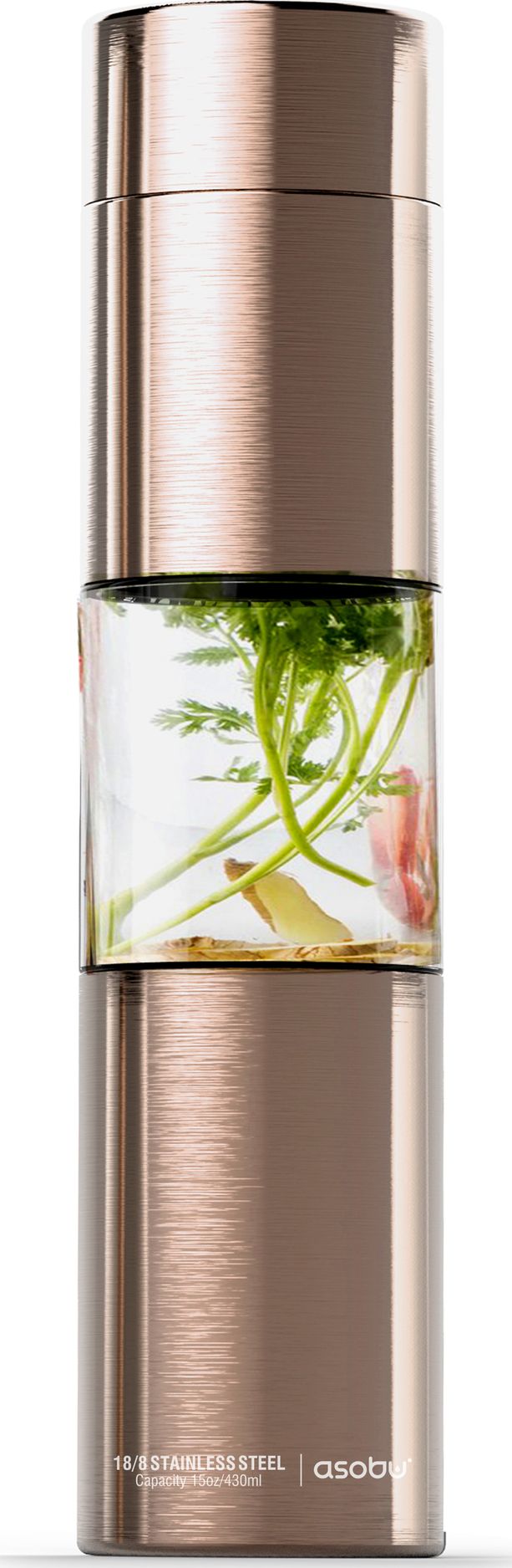 Бутылка Asobu FLAVOUR U SEE, 500 мл, Золотая. Артикул SWG15.07-GOLD