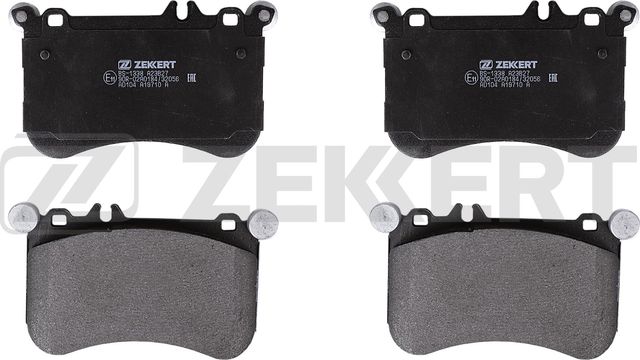 Тормозные колодки Zekkert передние для Mercedes-Benz SLC I (R172) 2018-2026. Артикул BS-1338