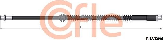Тормозной шланг Cofle. Артикул 92.BH.VK096