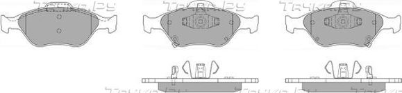 Тормозные колодки Fremax передние для Ford Fusion I 2002-2012. Артикул FBP-1160