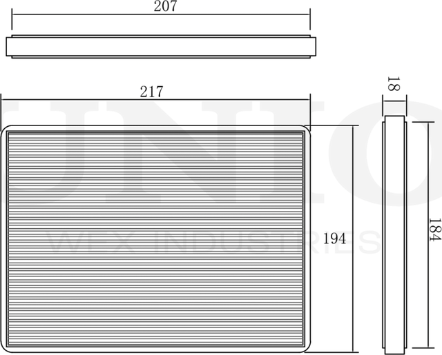 Фильтр салона (Unio). Артикул FLT-40134P