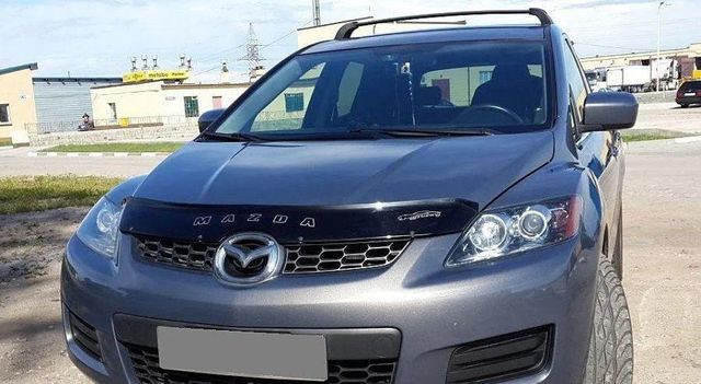 Дефлектор VT52 для капота Mazda CX-7 2006-2013. Артикул MZD33VT
