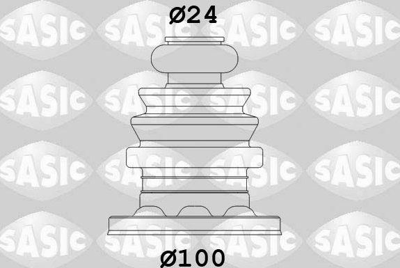 Пыльник ШРУСа внутренний Sasic для Audi A4 II (B6) 2000-2004. Артикул 1906022