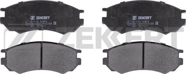 Тормозные колодки Zekkert передние для Nissan Primera P10 1990-1996. Артикул BS-2153