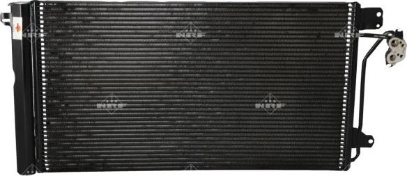 Радиатор кондиционера (конденсатор) NRF EASY FIT для Volkswagen Multivan T5 2003-2015. Артикул 35622