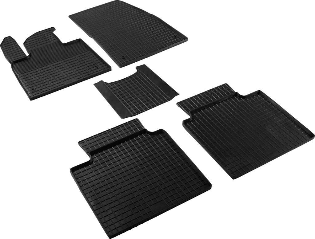 Коврики резиновые Seintex с узором сетка для салона Voyah Free 2023-2026. Артикул 316368