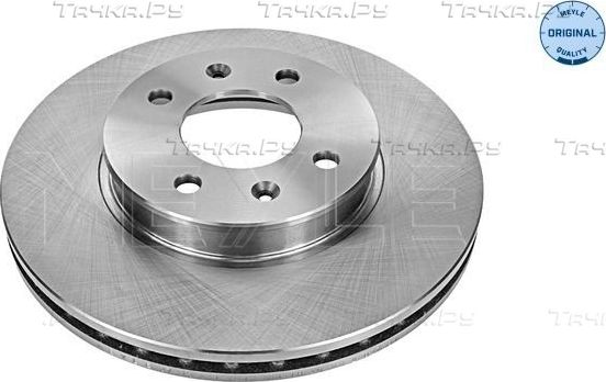 Тормозной диск Meyle Original передний для Hyundai i20 II 2014-2026. Артикул 37-15 521 0031