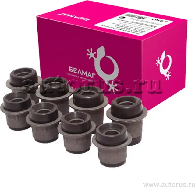 С/блок БелМаг 2101 передней подвески в сборе /Комплект/, верх-4шт, низ 4-шт (Belmag). Артикул BM0705