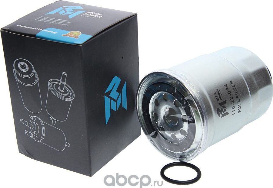 Фильтр топливный NISSAN Pathfinder (R51M),Primera (P10,P11,P12),X-Trail (01-) (D (Megapower). Артикул 11022034