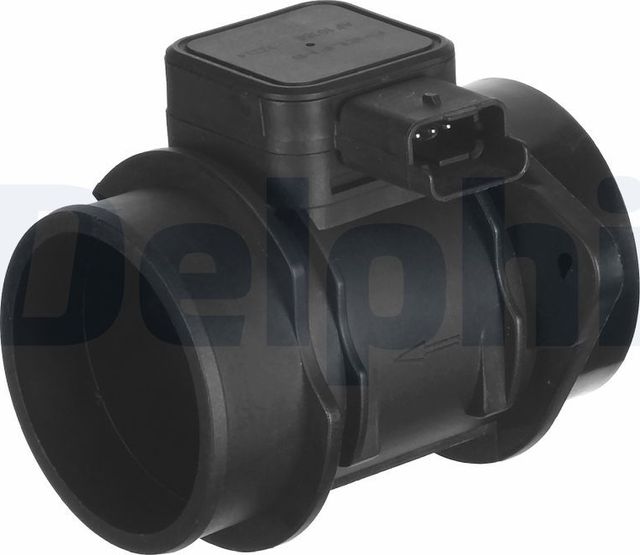 Датчик массового расхода воздуха (ДМРВ) Delphi для Ford Fiesta VI 2009-2019. Артикул AF10188-12B1