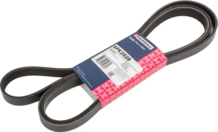 Ремень поликлиновой 6PK2528 MB E-Class 11-, GLS 15-, M-Class 11-, S-Class 11- P (Marshall). Артикул M6310429