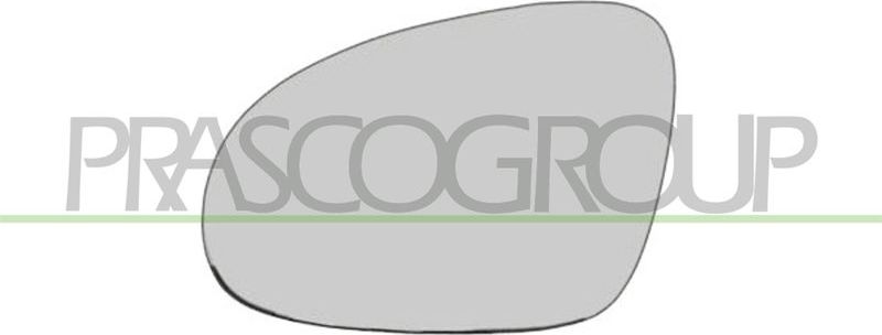 Зеркальное стекло бокового зеркала Prasco. Артикул VG0367503