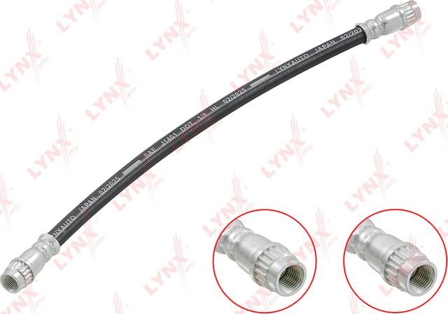 Тормозной шланг LYNXauto задний правый/левый для Renault Duster II 2021-2026. Артикул BL-3374