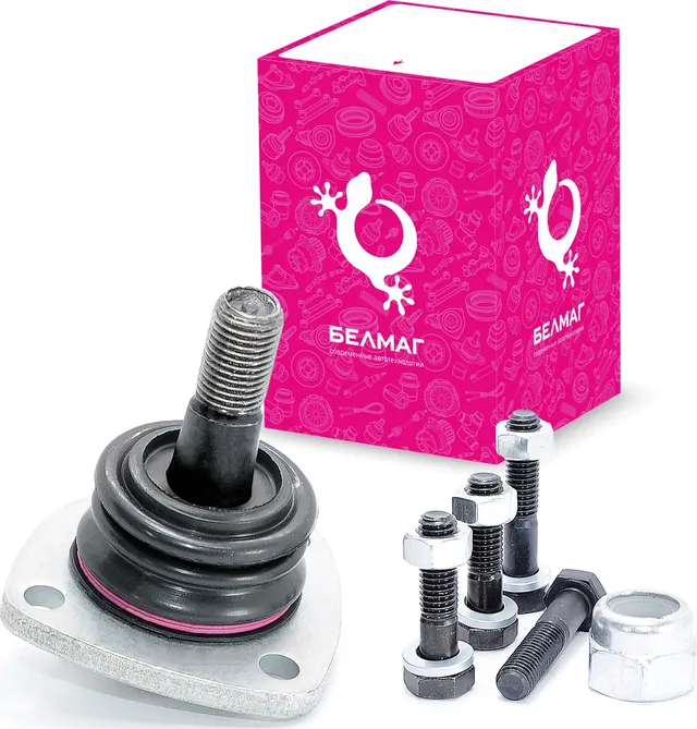 Опора шаровая верхняя с крепежом Нива-М Конвейерная ВАЗ-2101-07,2121 (Belmag). Артикул BM6132