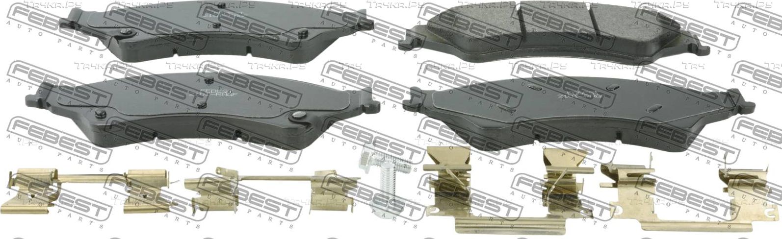 Тормозные колодки Febest. Артикул 2101-RNGF