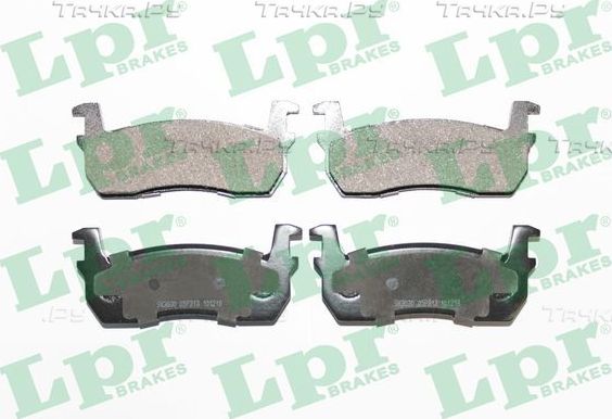 Тормозные колодки LPR. Артикул 05P313
